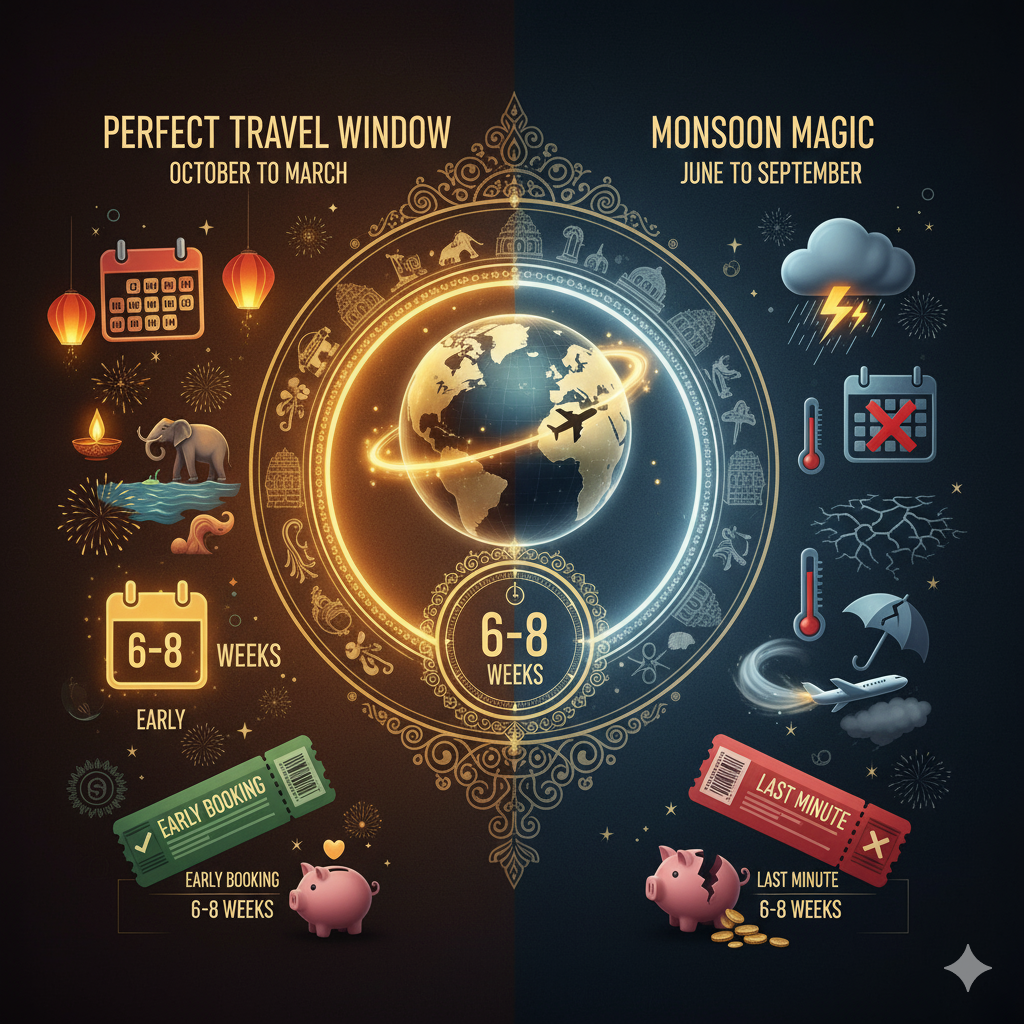 best time to book cheap london to kochi flights