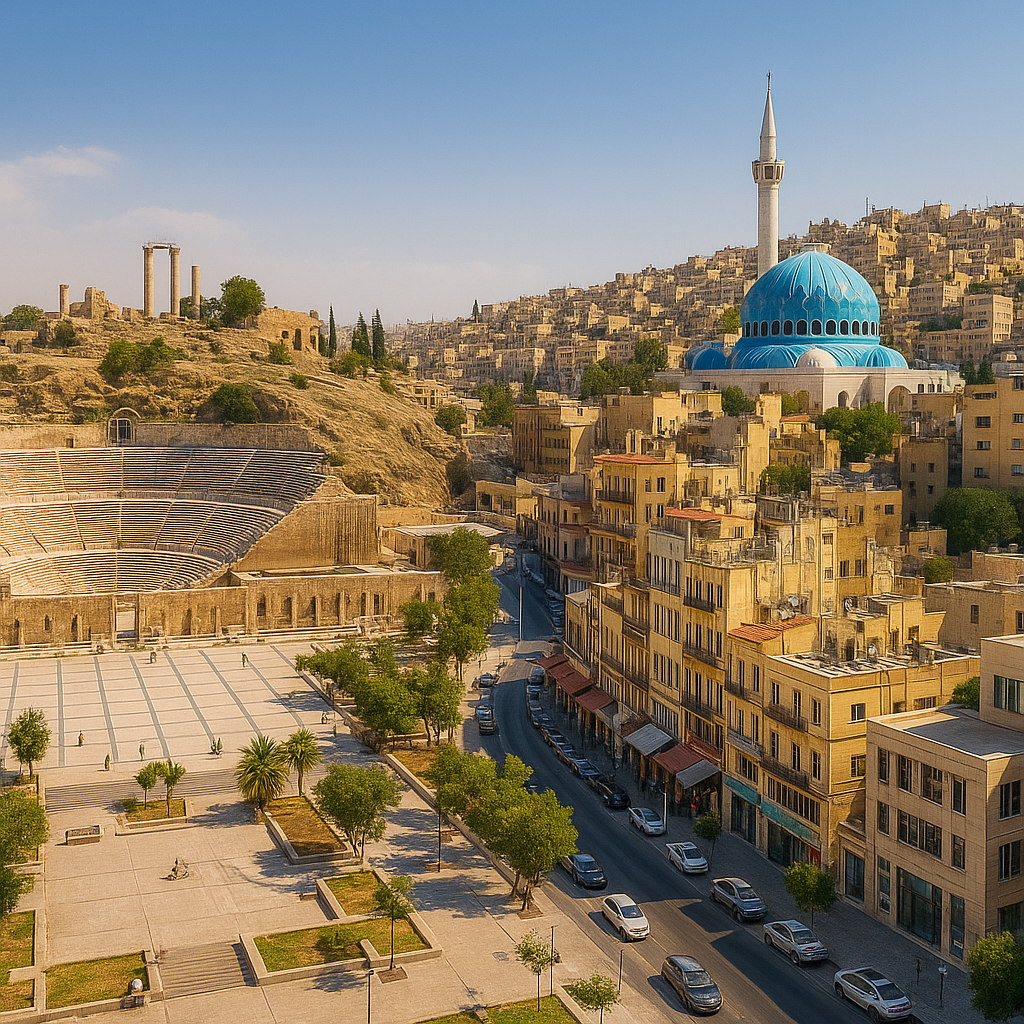 Cheap flights from London to Amman