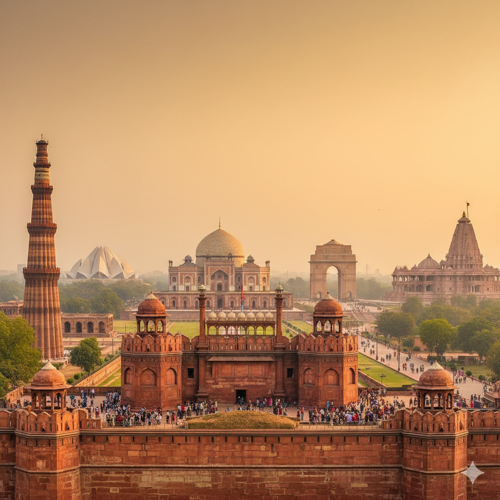 explore delhi’s iconic historical landmarks