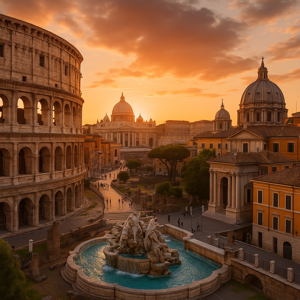 london to rome flights
