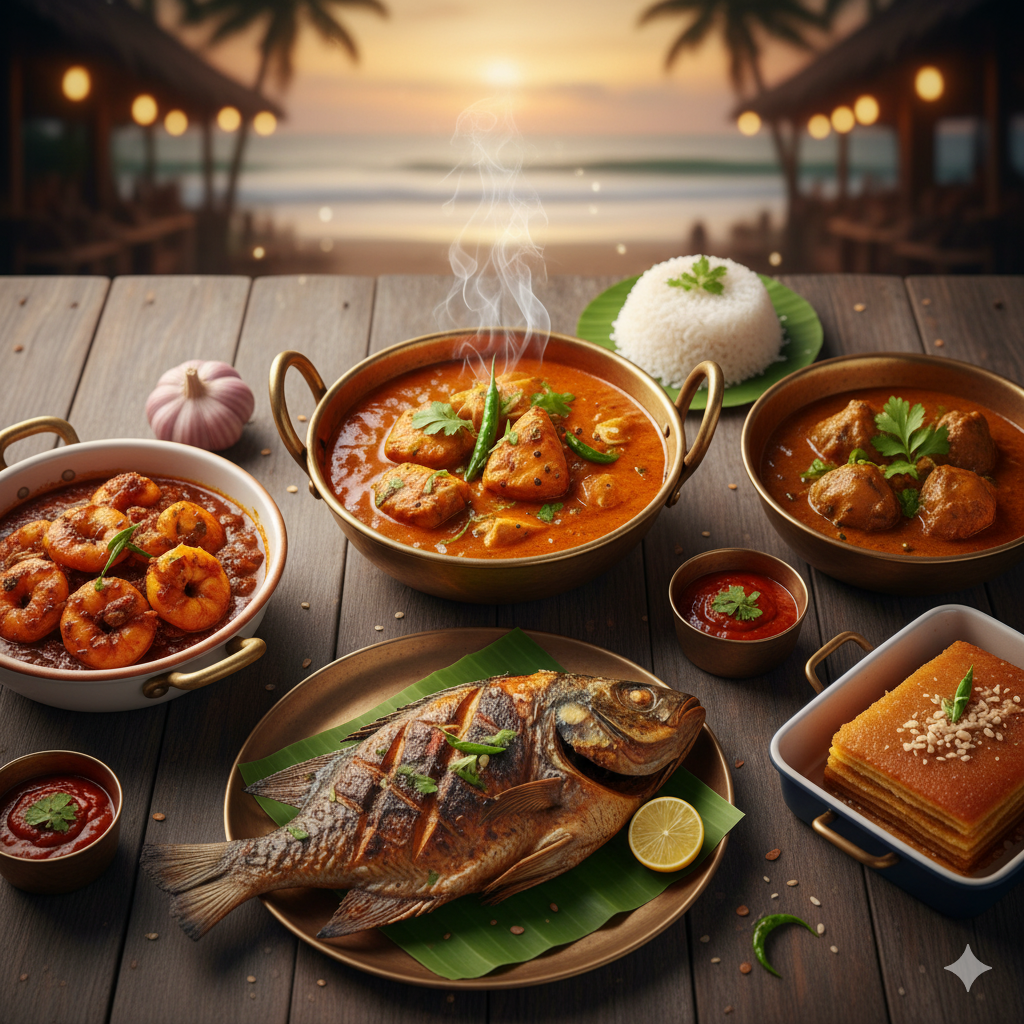 must try goan cuisine