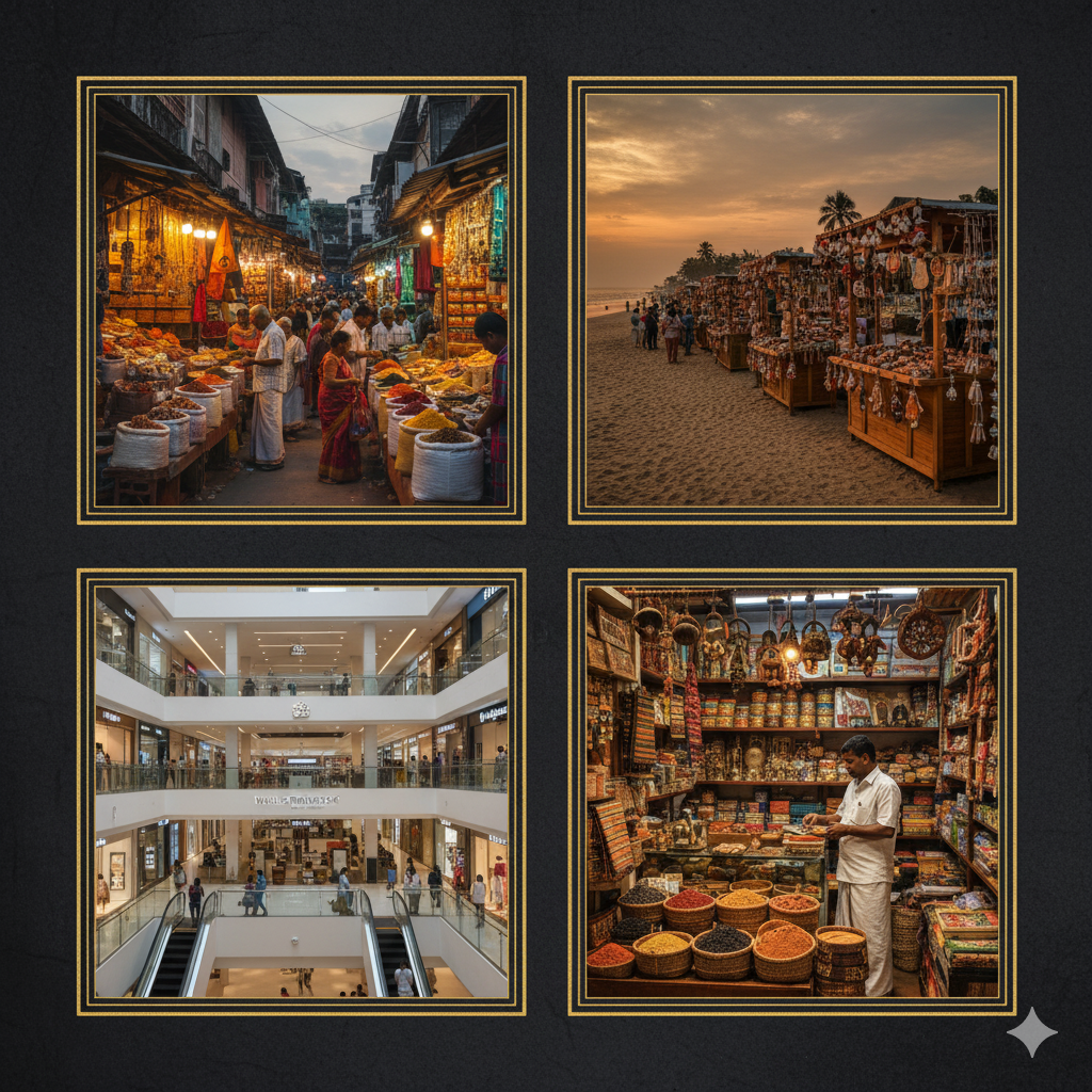 where to shop from local bazaars to modern malls