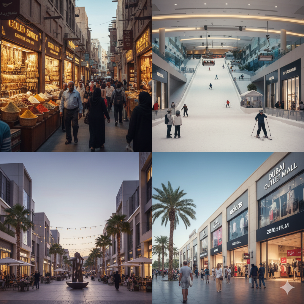 where to shop in dubai from souks to mega malls