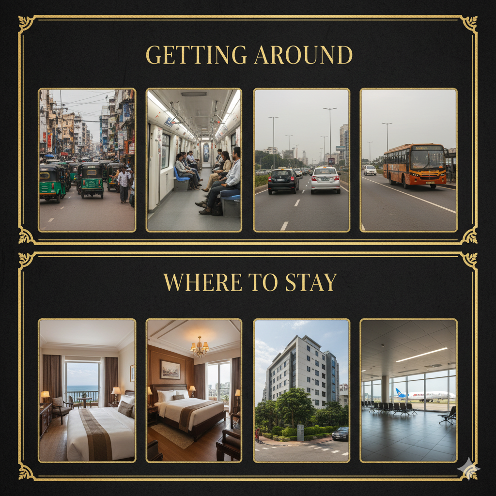 where to stay after landing in trivandrum