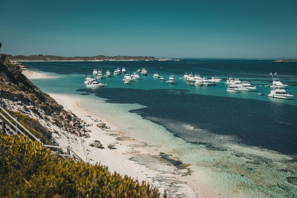 beach, water, ocean, boats, australia, western australia, compass, perth, nature, sky, waves, sea, landscape, sand, australia, australia, australia, australia, australia, perth