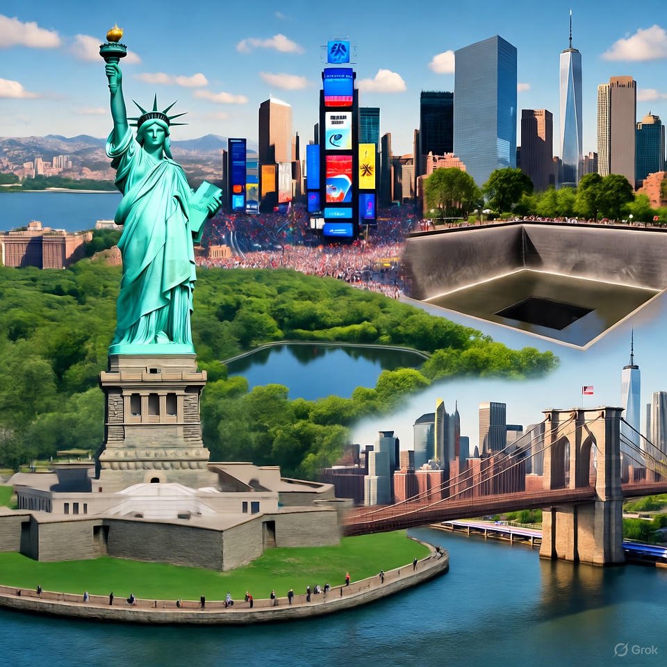 Flight to New York from London